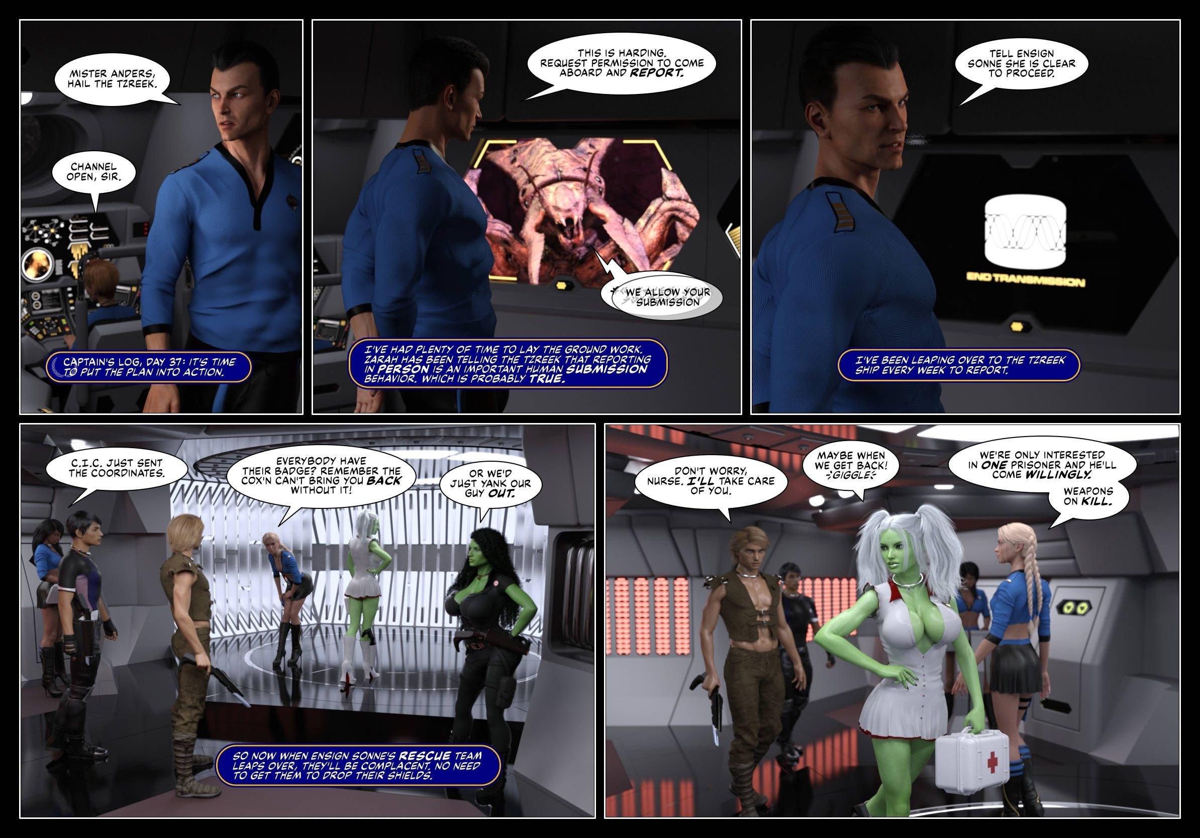 Pirates of the Coal Sack [DangerousLines] Chapter 5 - Page 12