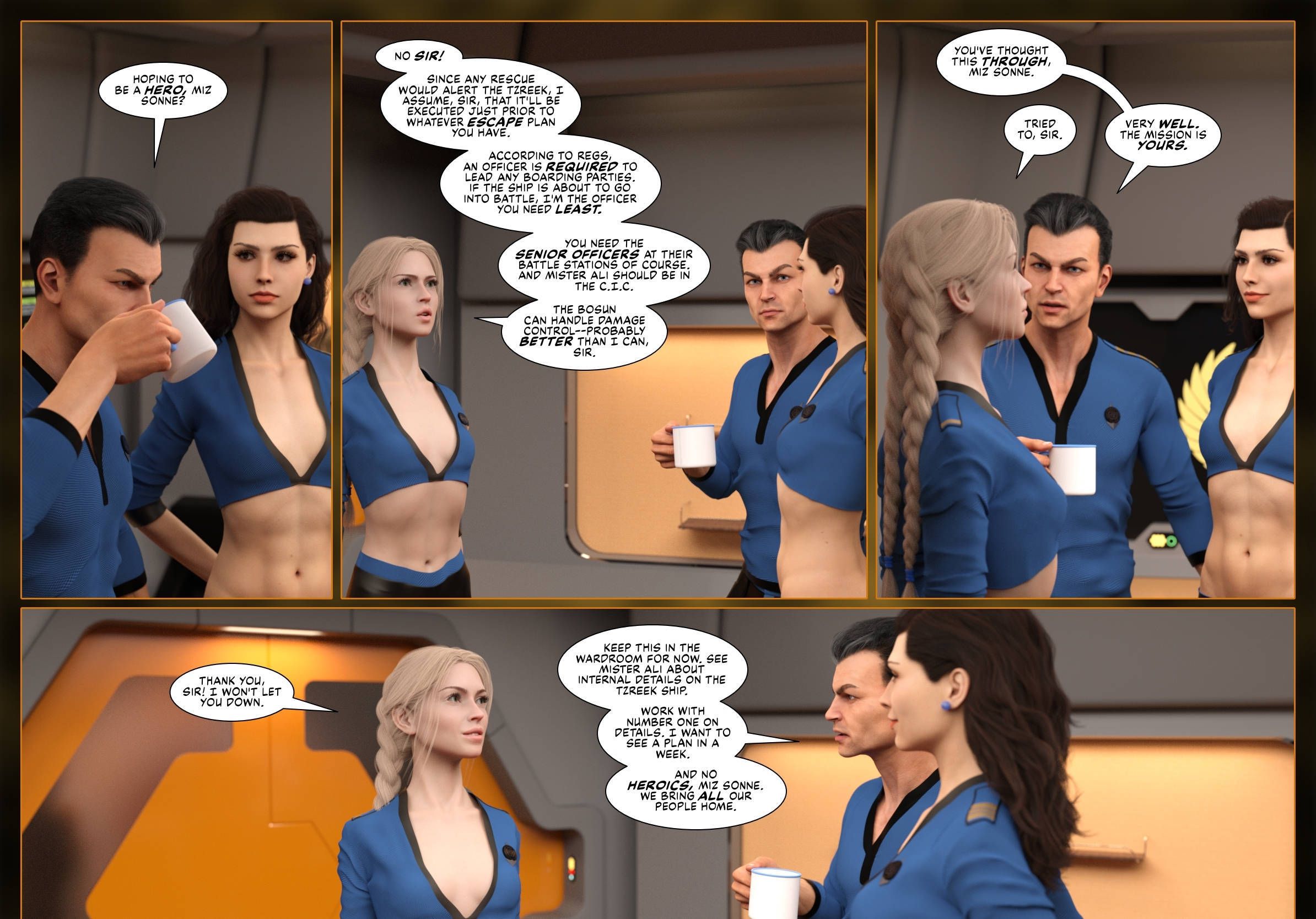 Pirates of the Coal Sack [DangerousLines] Chapter 5 - Page 8