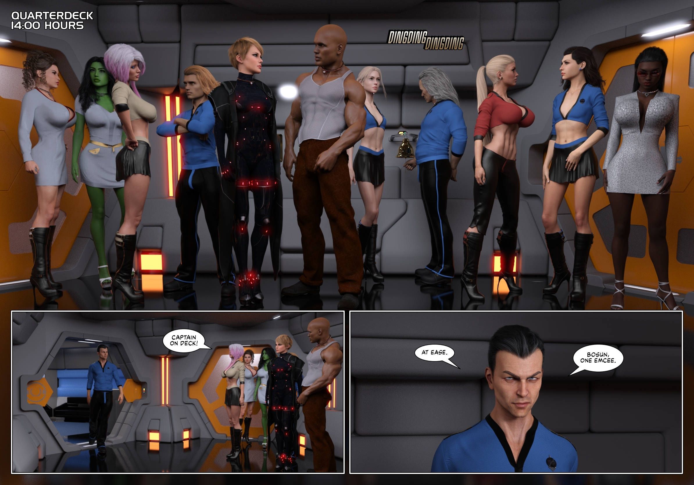 Pirates of the Coal Sack [DangerousLines] Chapter 8 - Page 44