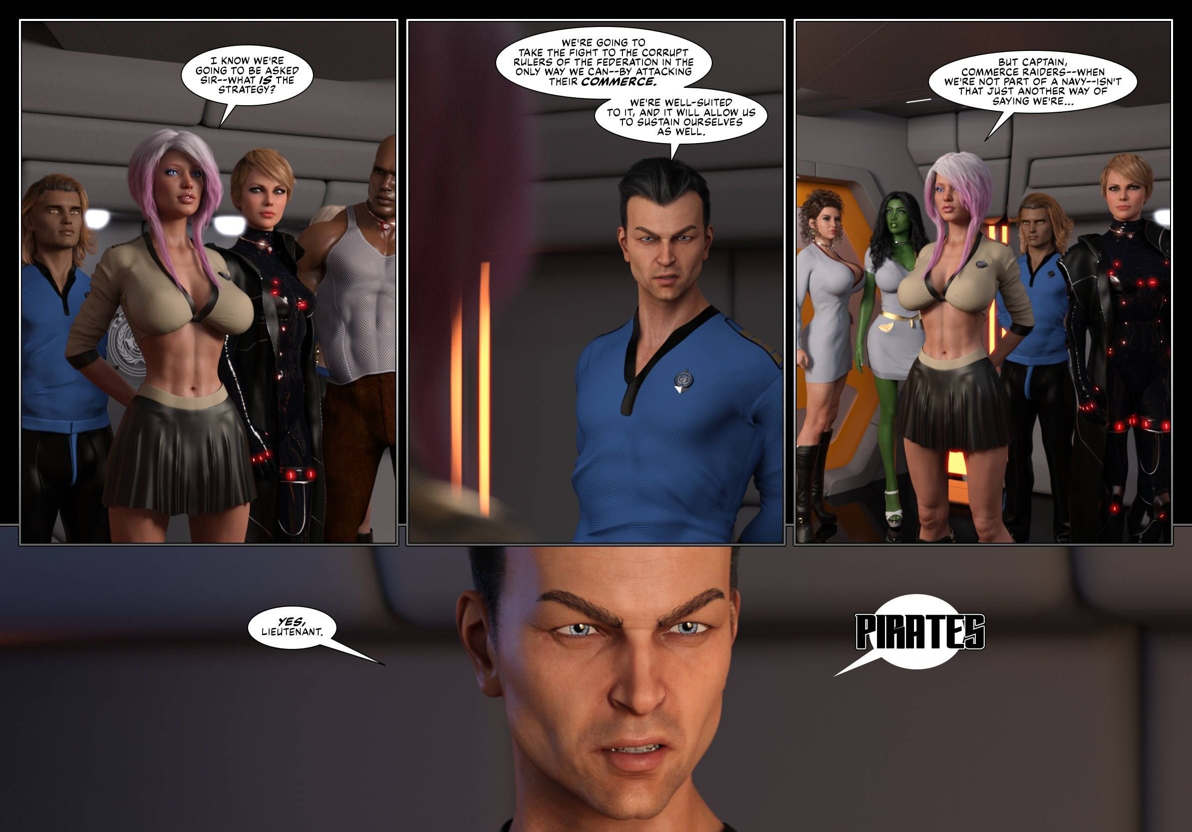 Pirates of the Coal Sack [DangerousLines] Chapter 8 - Page 46