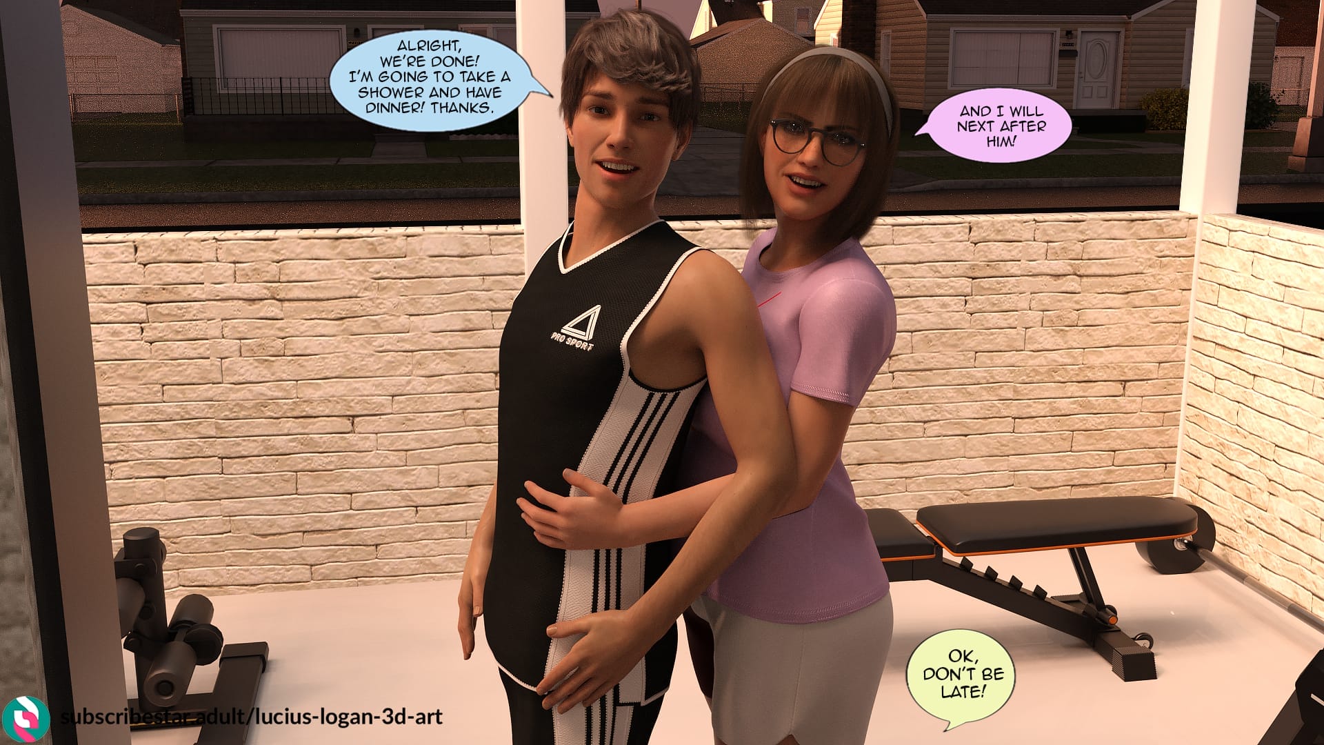 My New Girlfriend? [Lucius Logan] Chapter 1 - Page 32