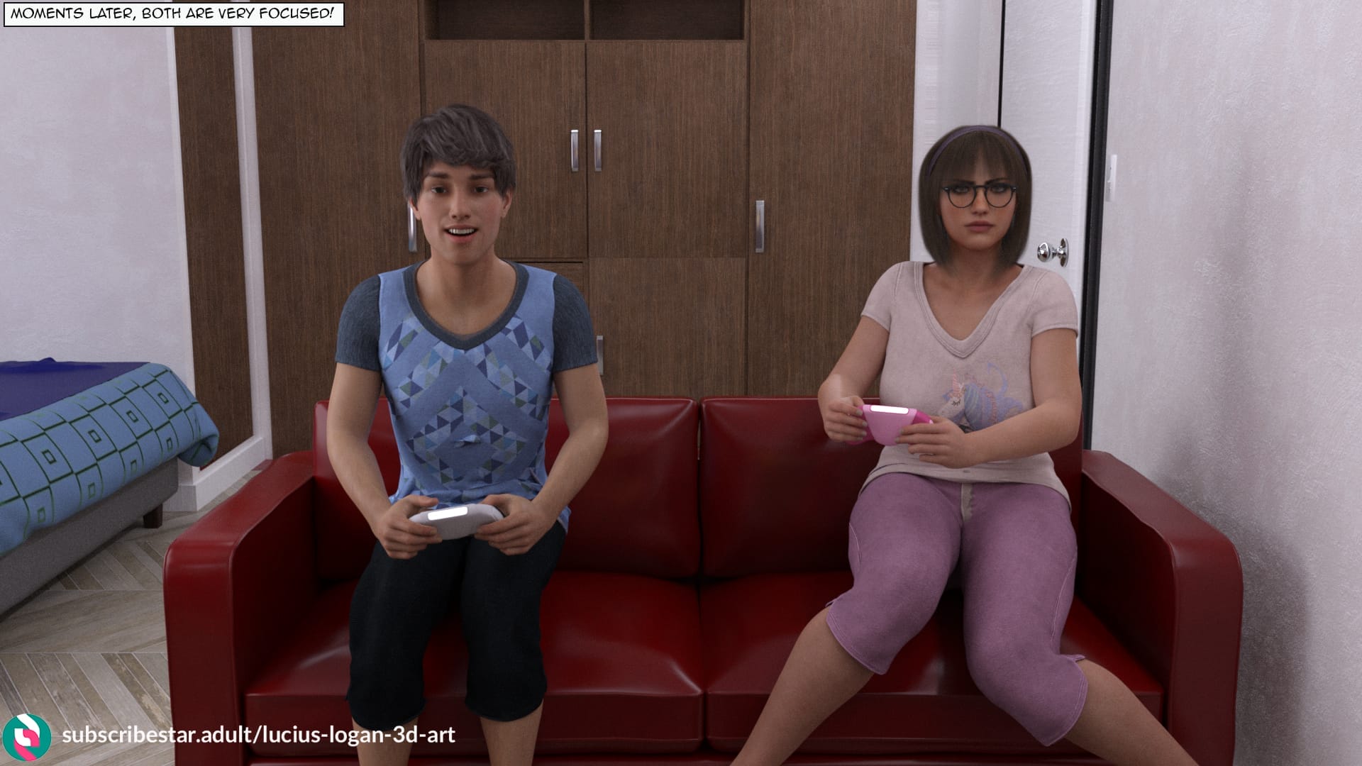 My New Girlfriend? [Lucius Logan] Chapter 1 - Page 56