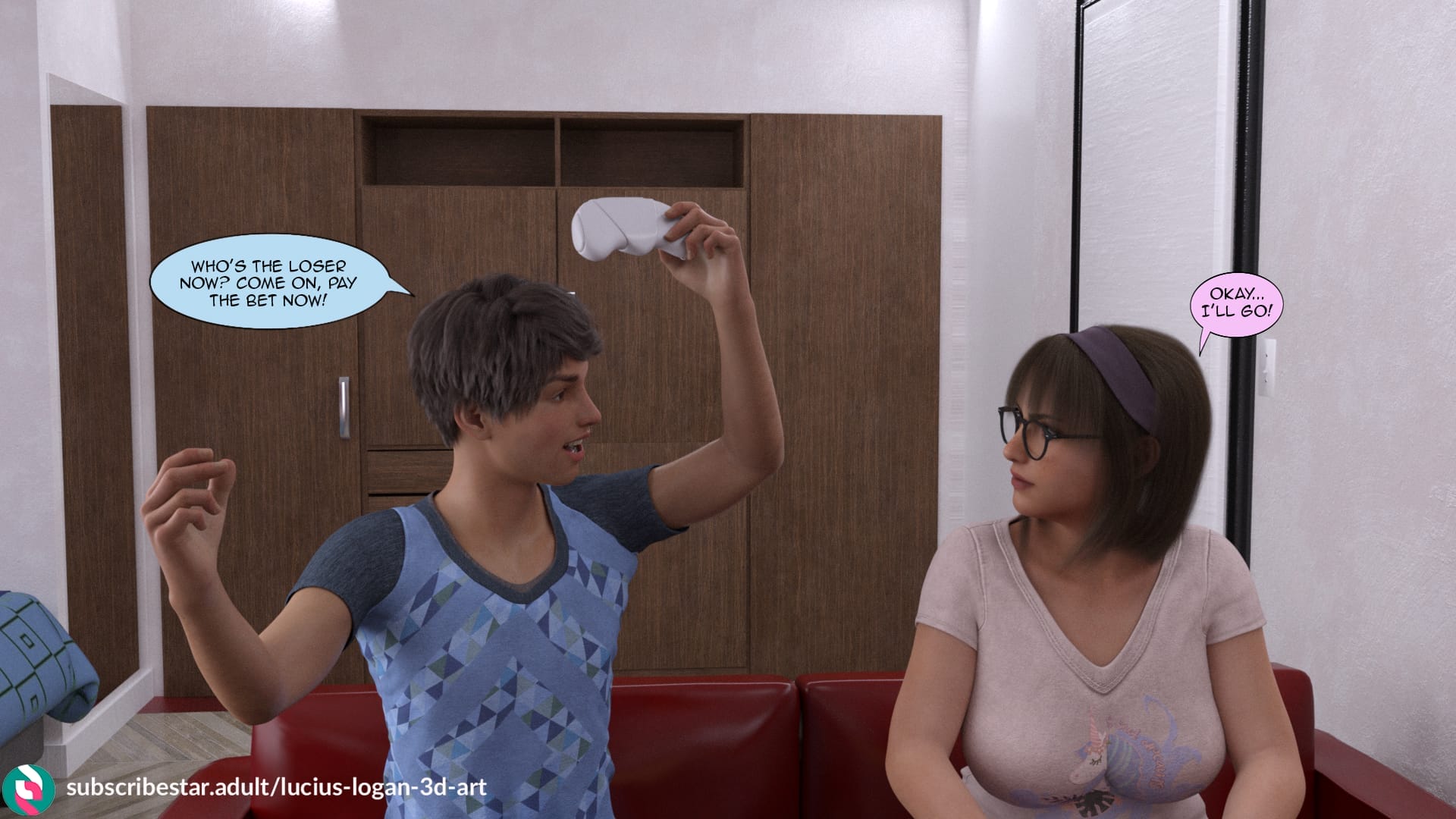 My New Girlfriend? [Lucius Logan] Chapter 1 - Page 59