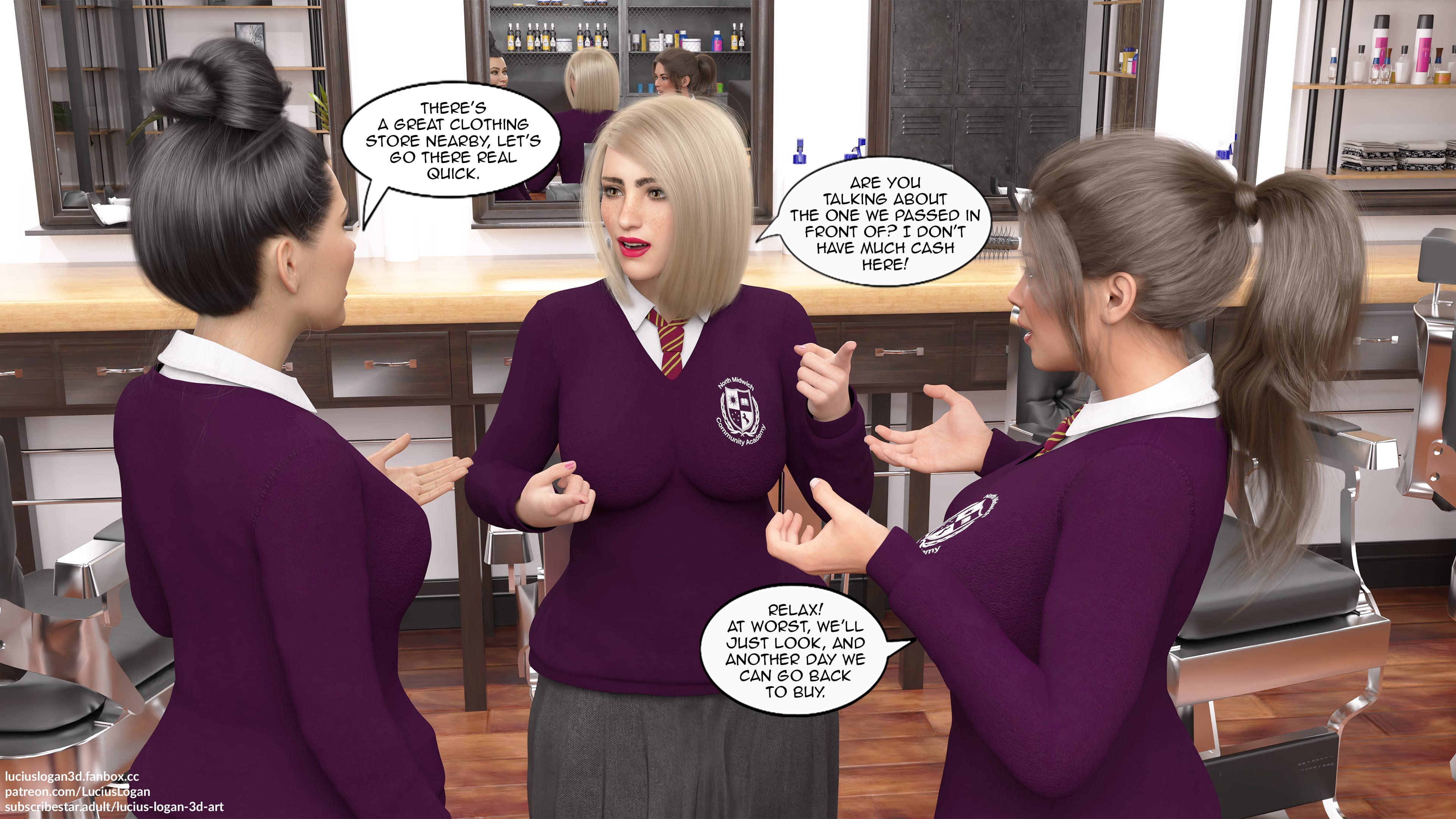 My New Girlfriend? [Lucius Logan] Chapter 2 - Page 113