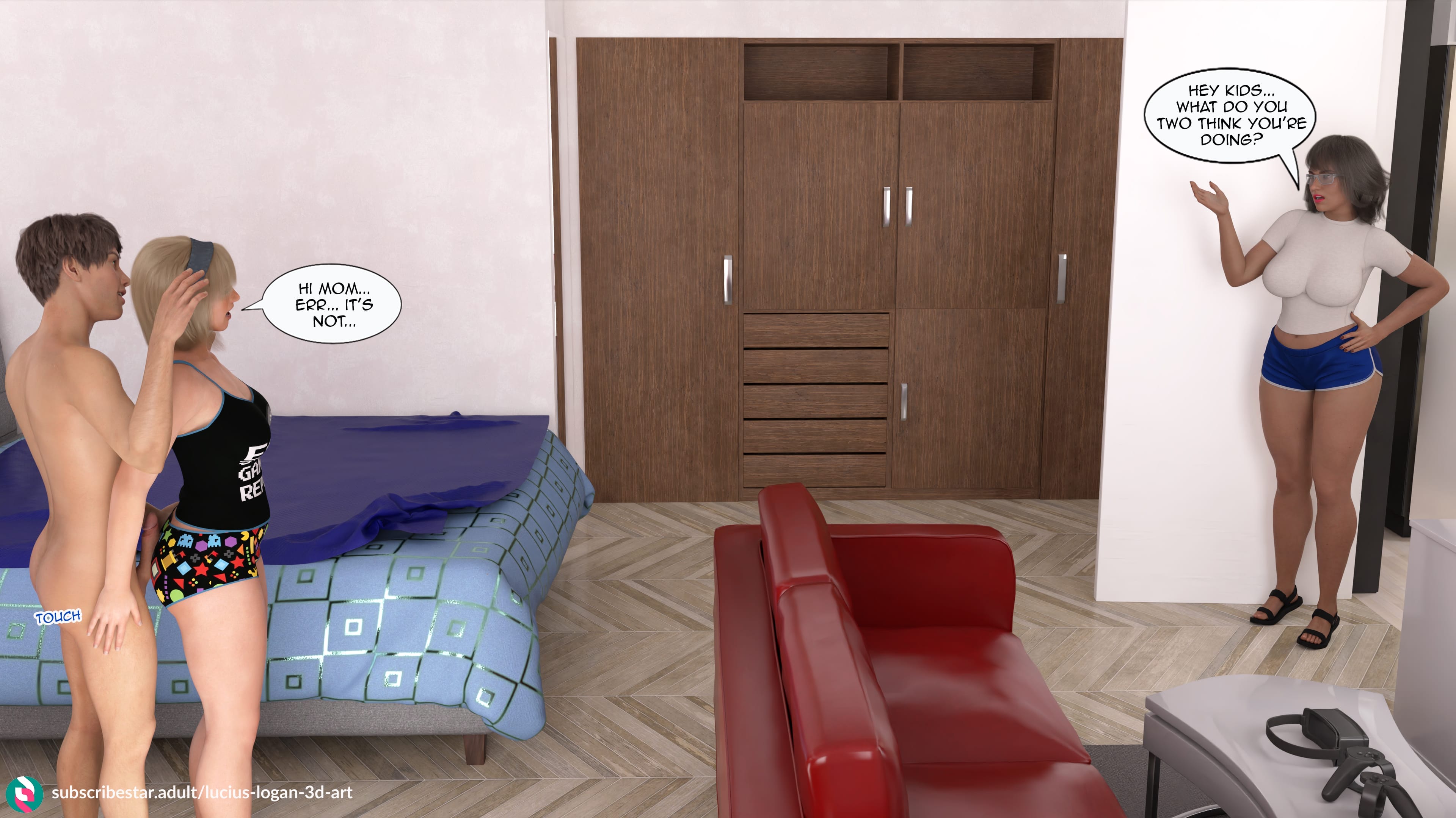 My New Girlfriend? [Lucius Logan] Chapter 2 - Page 71