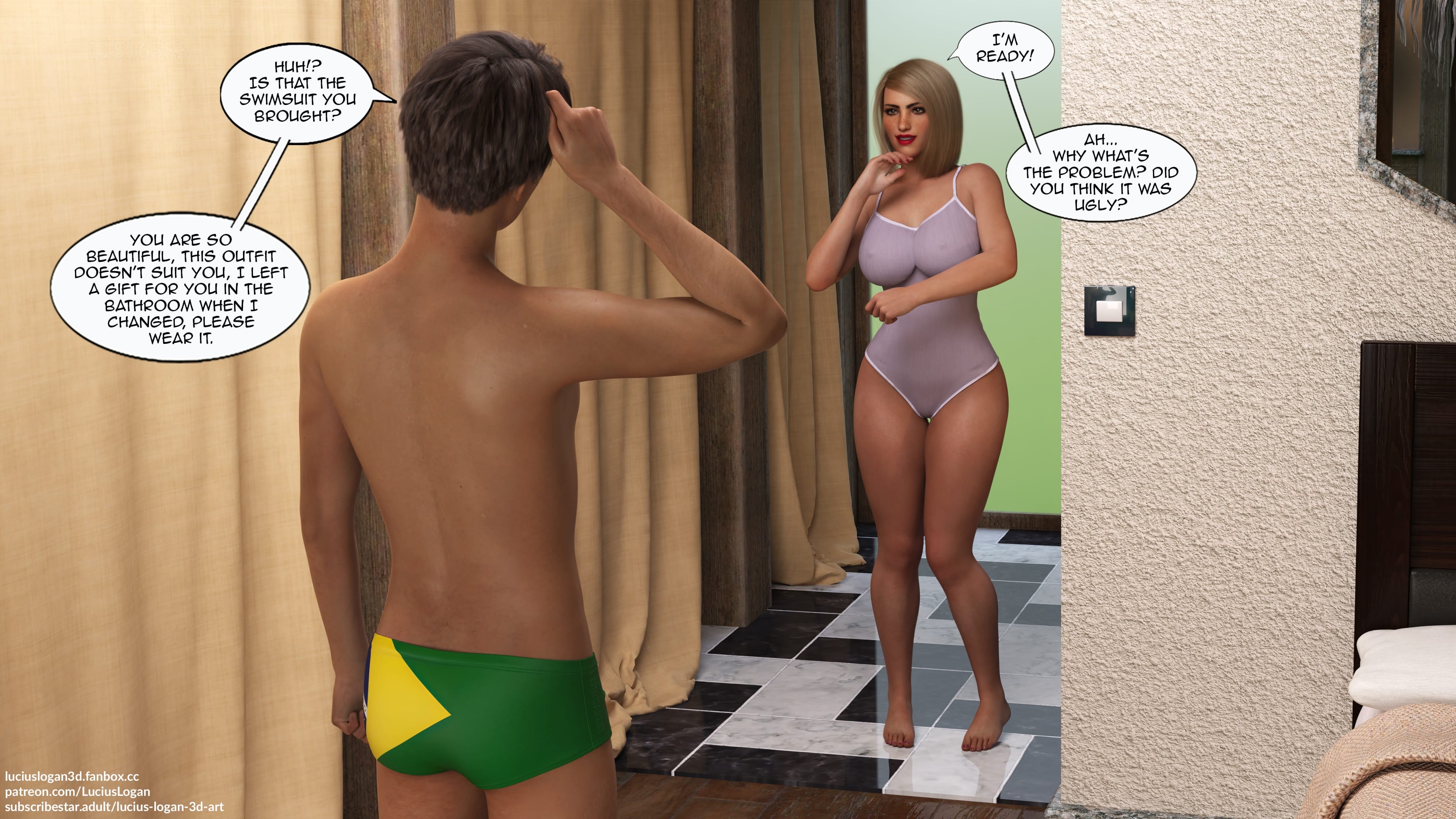 My New Girlfriend? [Lucius Logan] Chapter 3 - Page 8