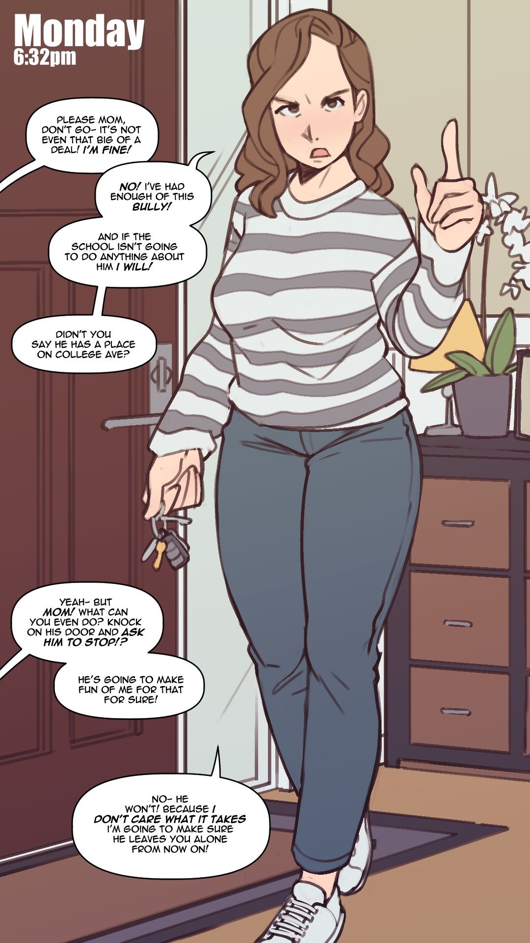 Mom Deals with My Bully [NotEnoughMilk] Chapter 1 - Page 2