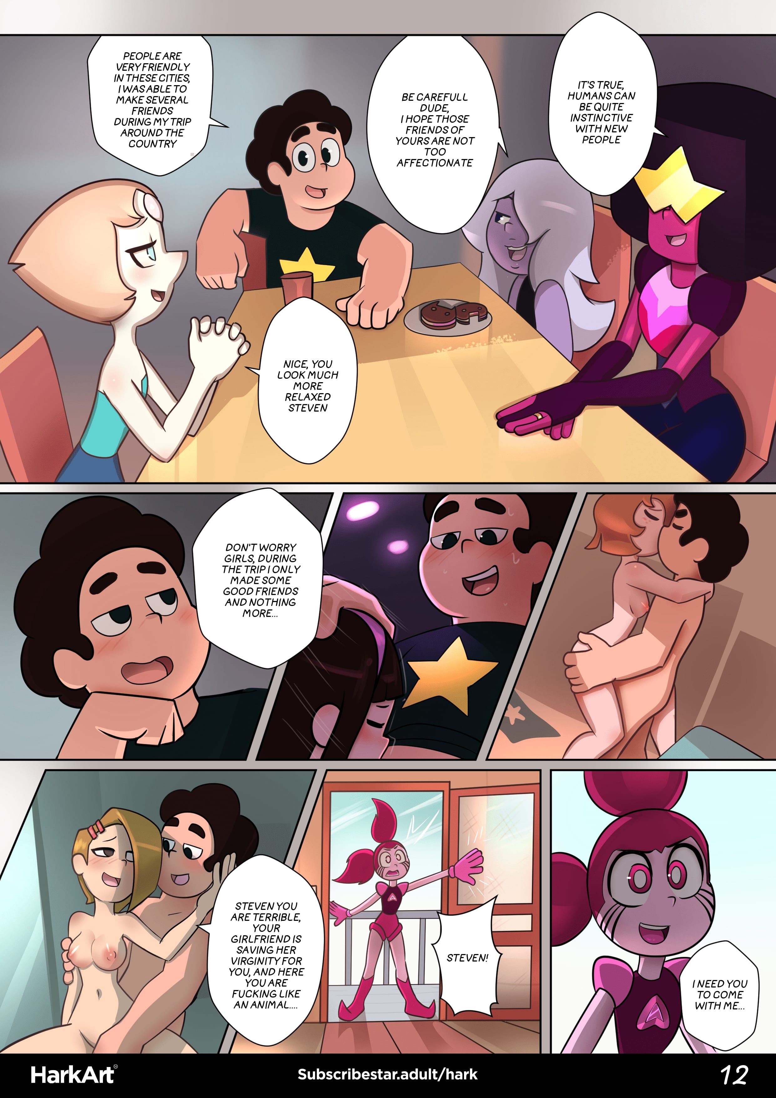 Steven’s Desire (Steven Universe) [HarkArt] Chapter 1 - Page 15