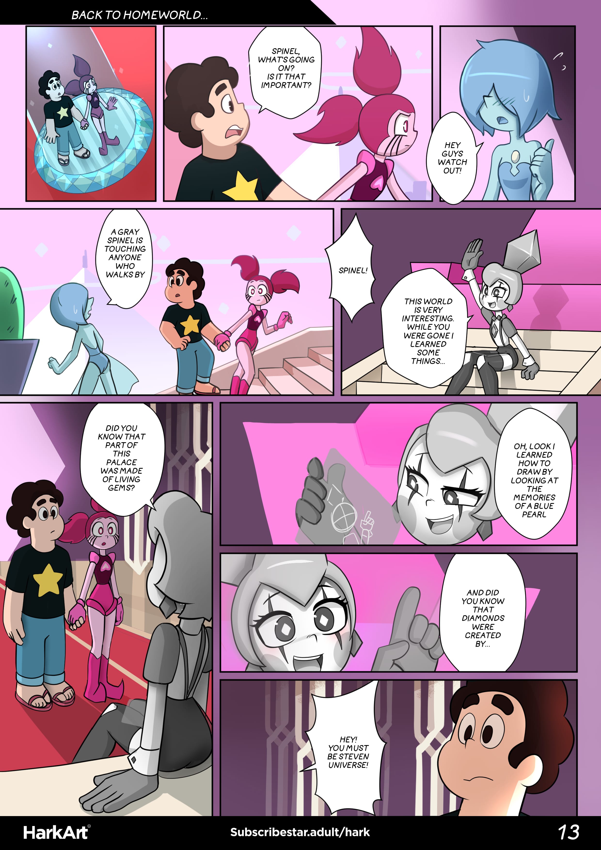 Steven’s Desire (Steven Universe) [HarkArt] Chapter 1 - Page 16