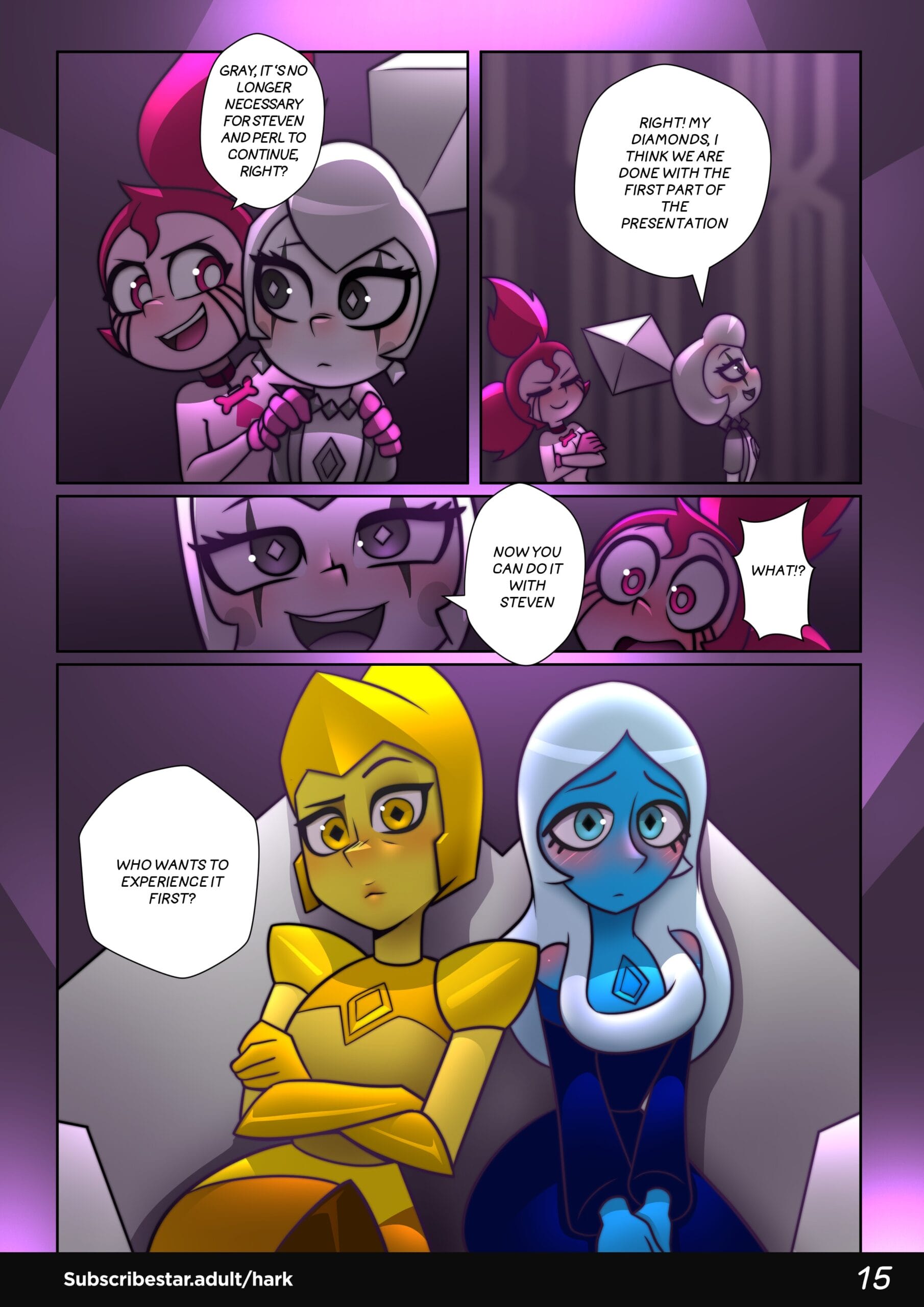 Steven’s Desire (Steven Universe) [HarkArt] Chapter 2 - Page 16