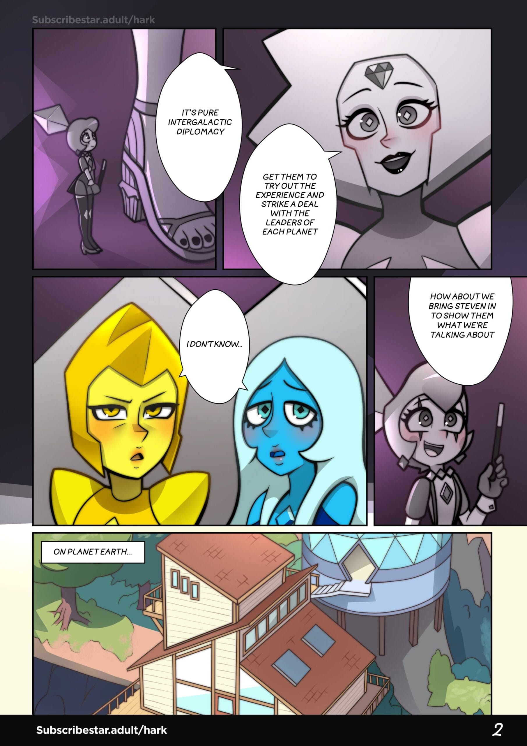 Steven’s Desire (Steven Universe) [HarkArt] Chapter 2 - Page 3