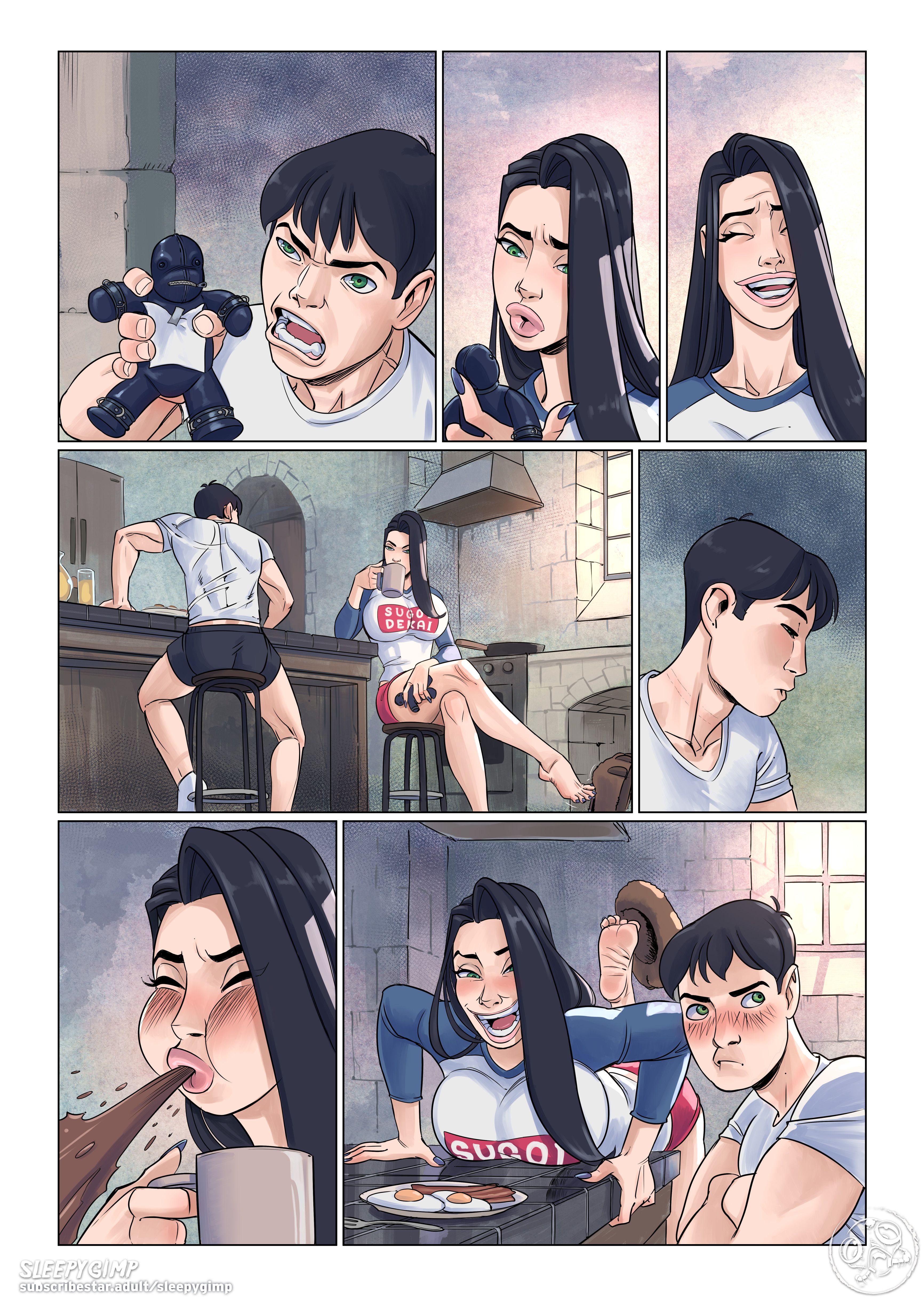 Family Values [Sleepy Gimp] Chapter 4 - No Text - Page 5