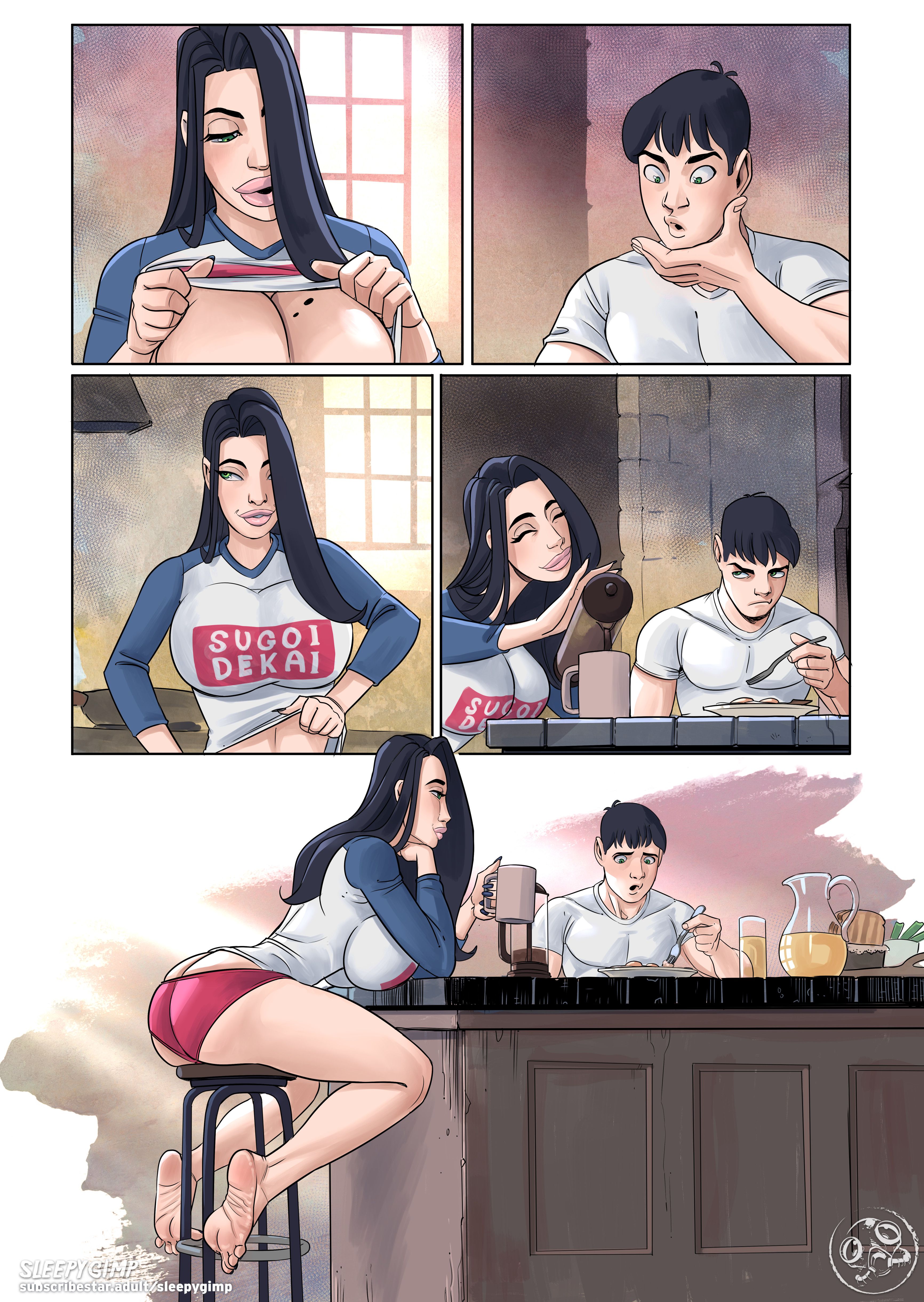 Family Values [Sleepy Gimp] Chapter 4 - No Text - Page 7