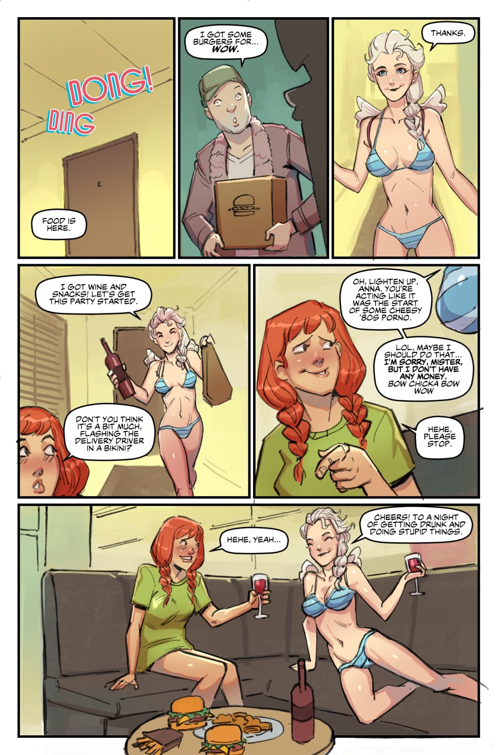 Elsa Bang (Frozen) [Disclaimer] Chapter 2 - Page 6