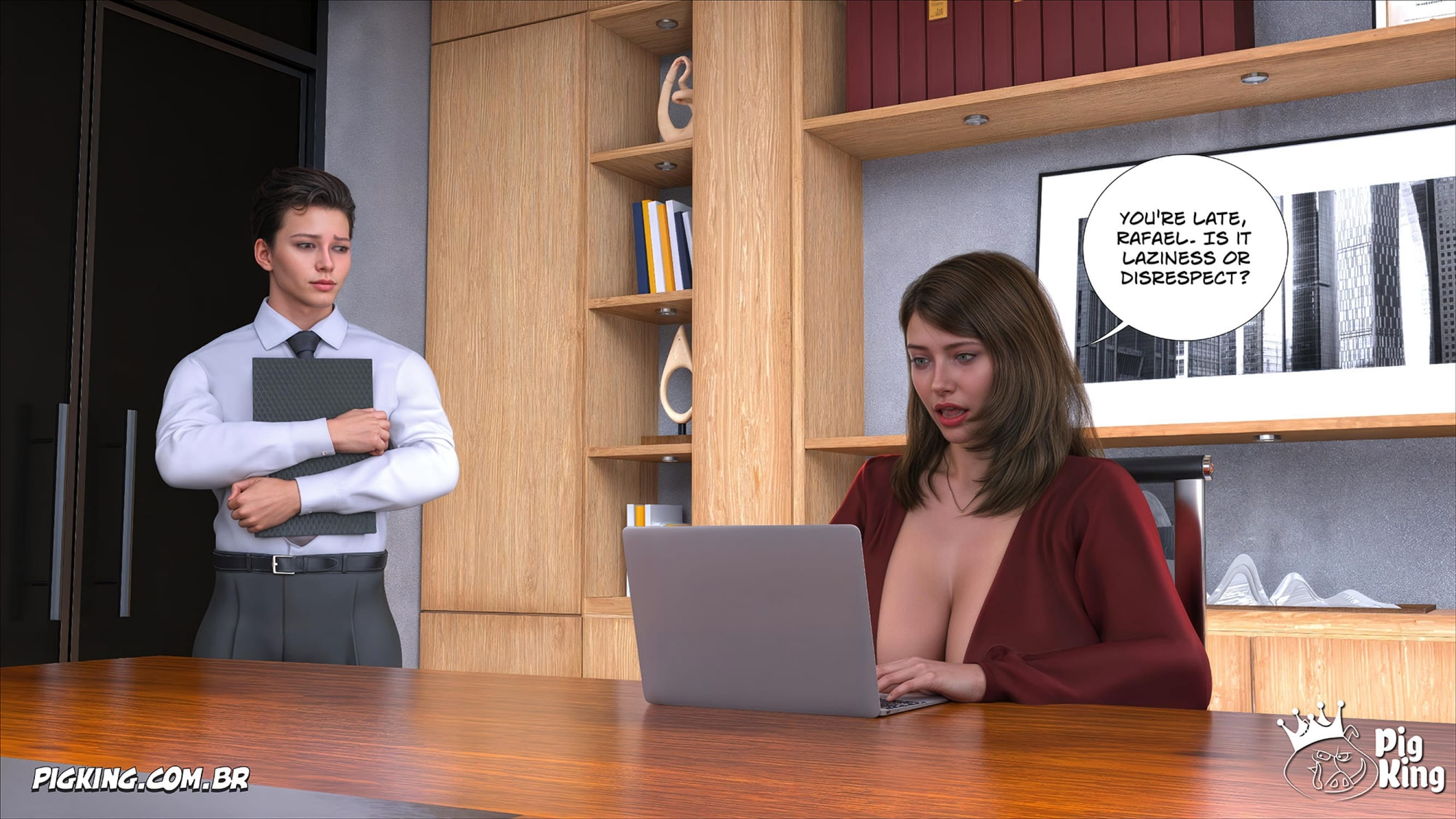 The Meeting [CrazyDad3D] Chapter 1 - Page 3