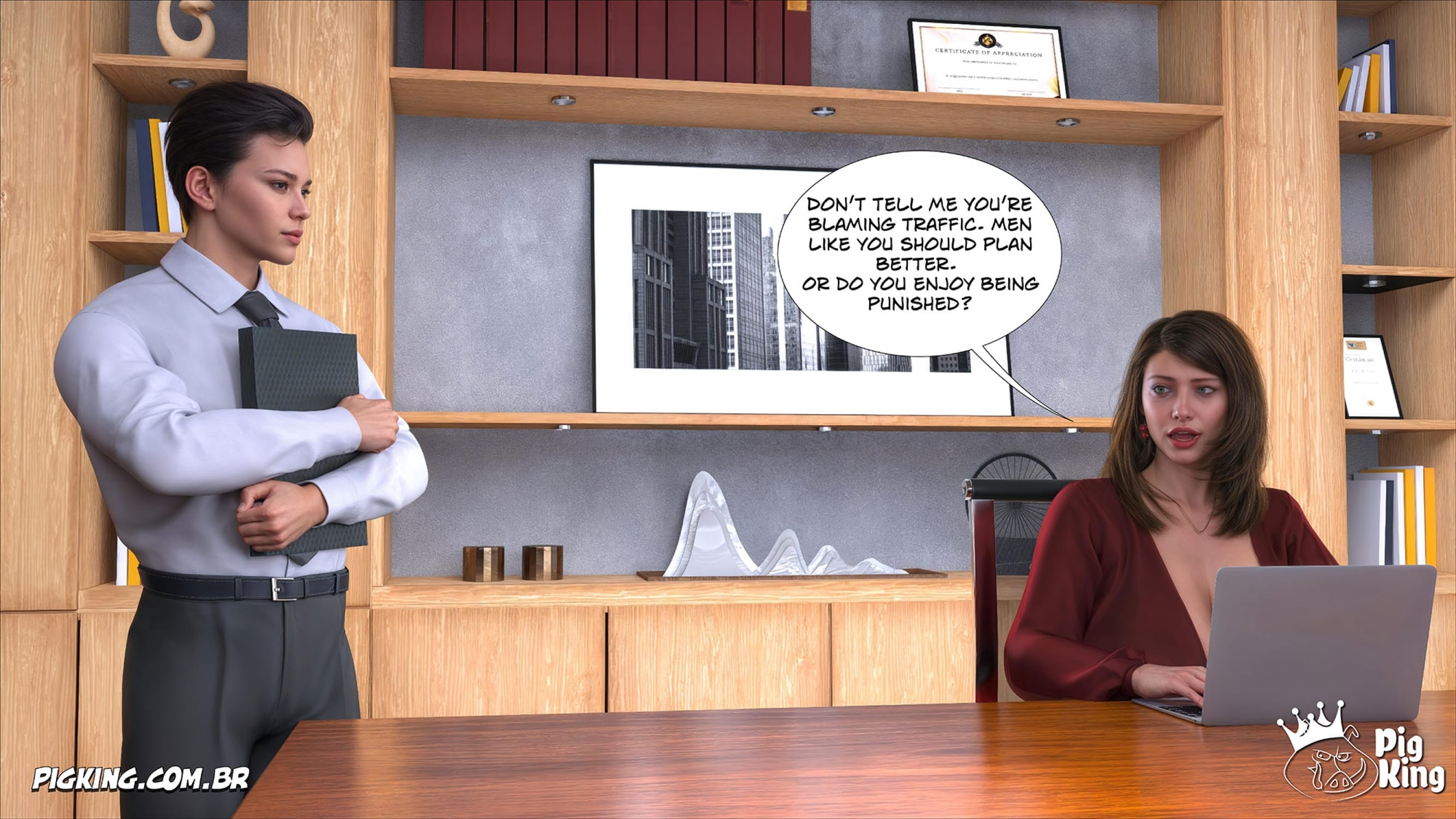 The Meeting [CrazyDad3D] Chapter 1 - Page 5