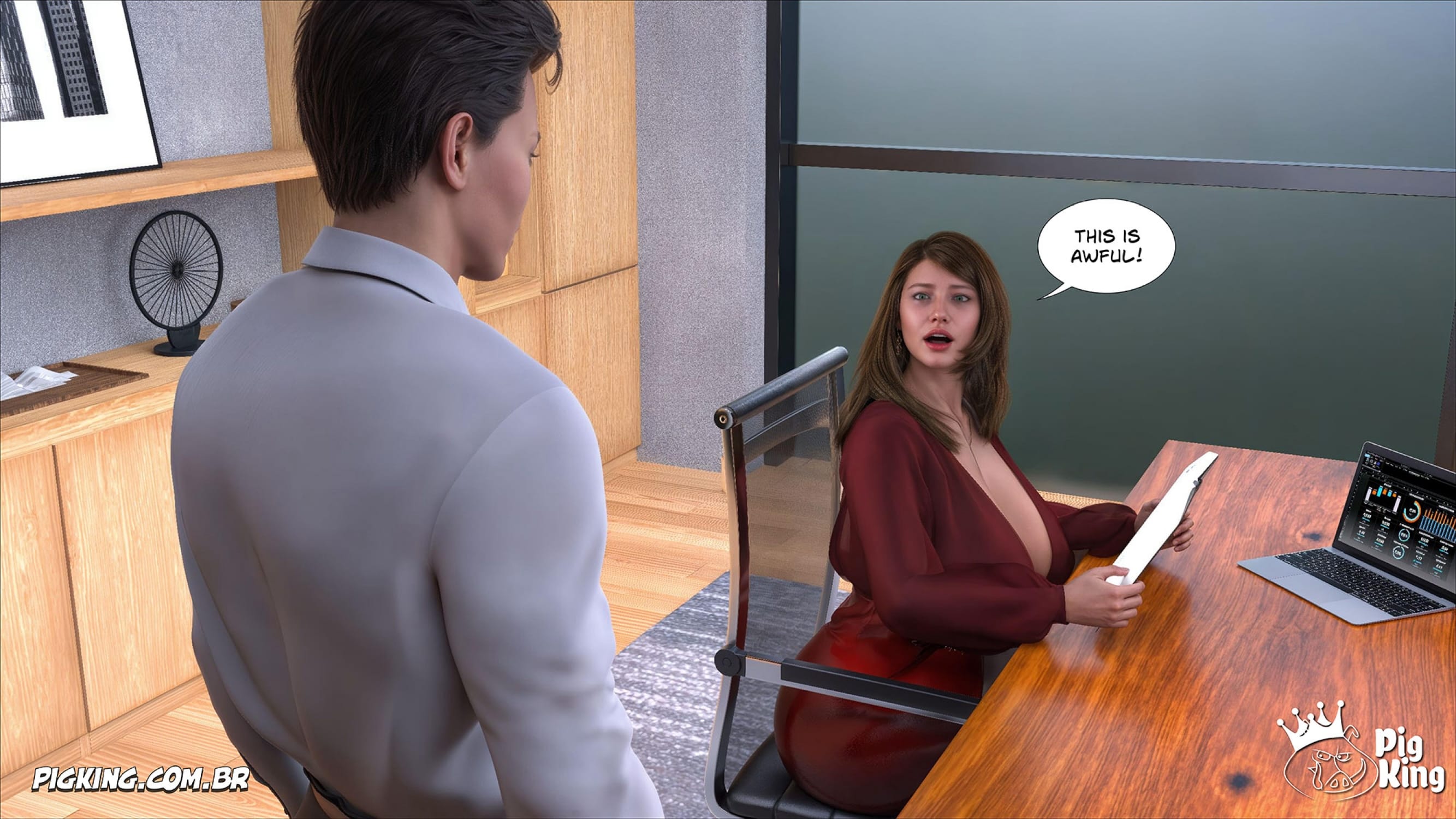 The Meeting [CrazyDad3D] Chapter 1 - Page 9