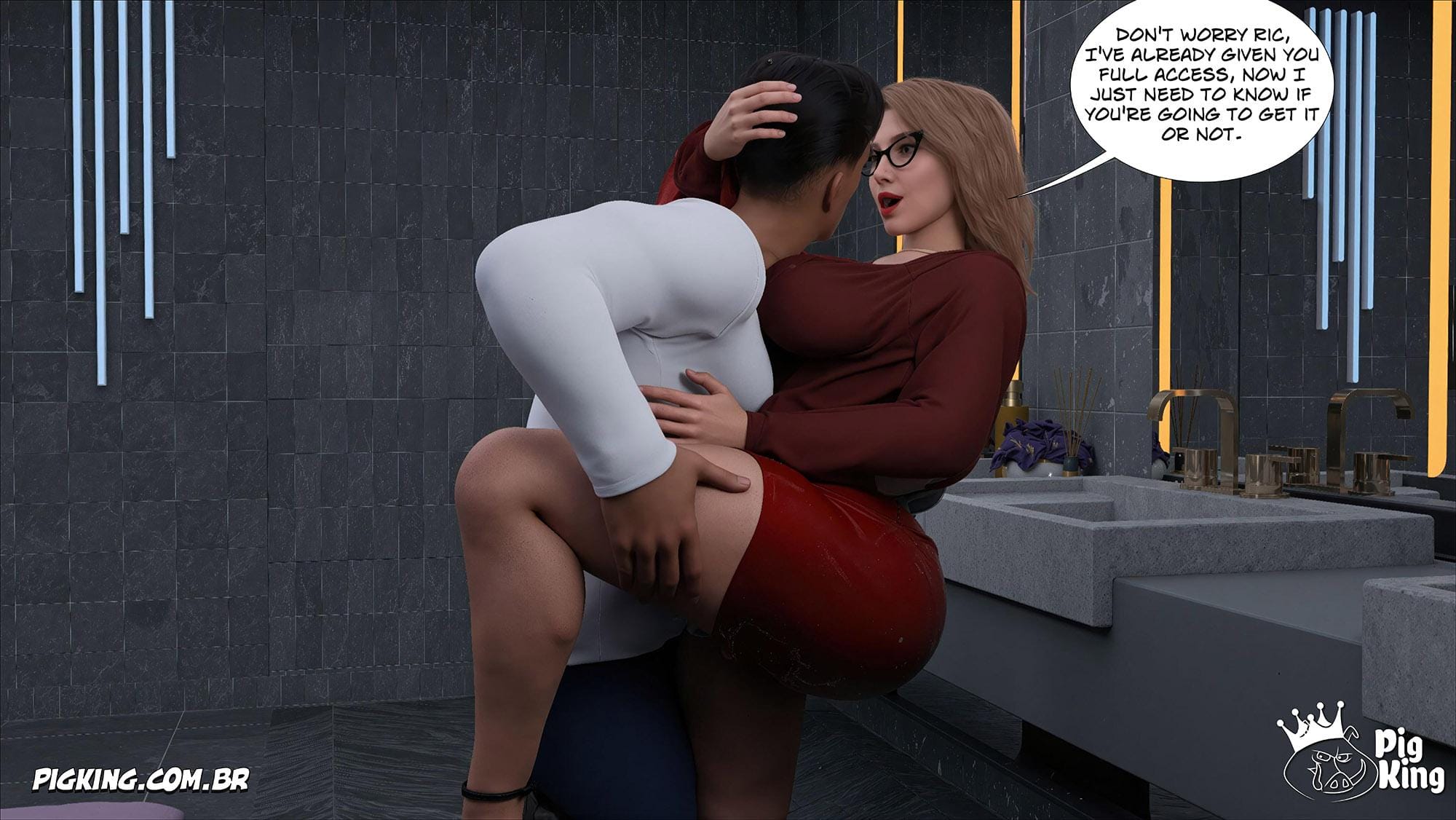 The Meeting [CrazyDad3D] Chapter 3 - Page 27