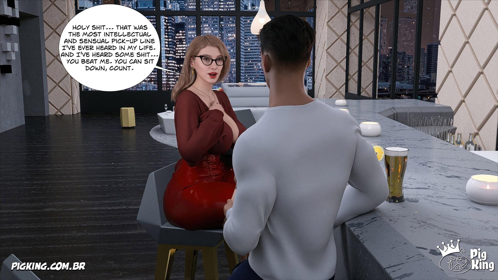 The Meeting [CrazyDad3D] Chapter 3 - Page 7
