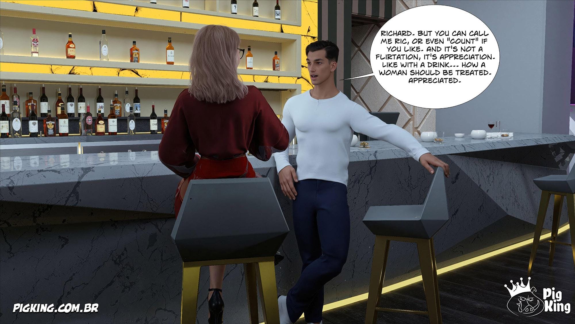 The Meeting [CrazyDad3D] Chapter 3 - Page 8