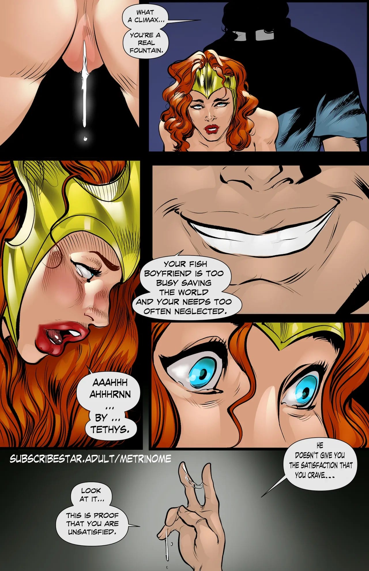 Mera Gets Blackmailed (Justice League) [Metrinome] Chapter 1 - Page 24