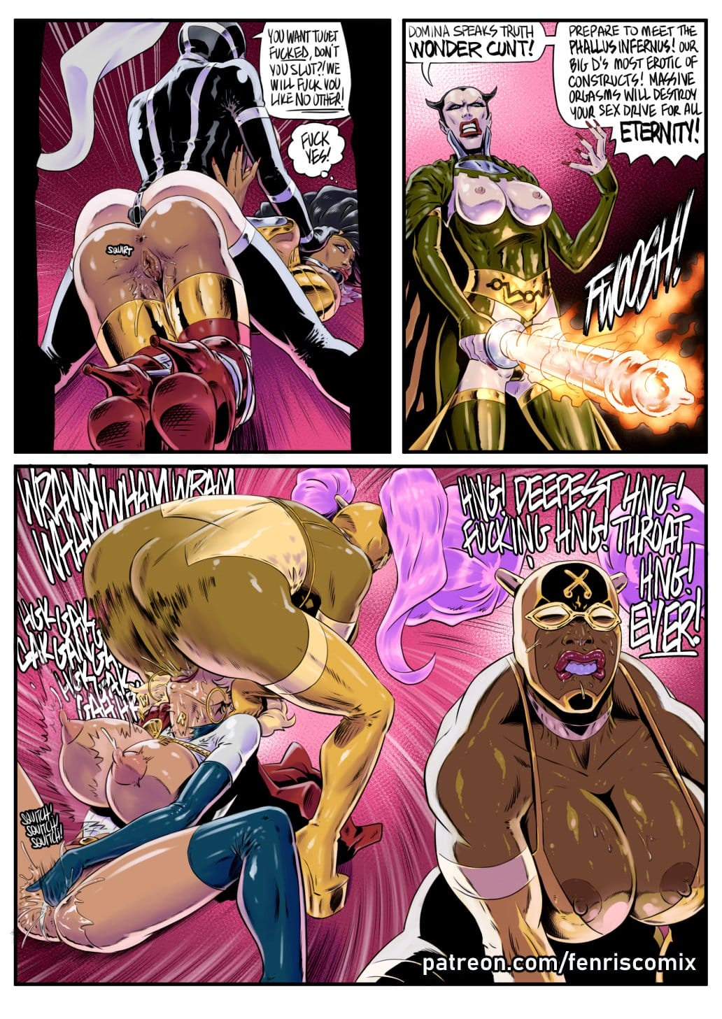 Wondercunt (Justice League) [Fenris Comix] Chapter 3 - Page 10