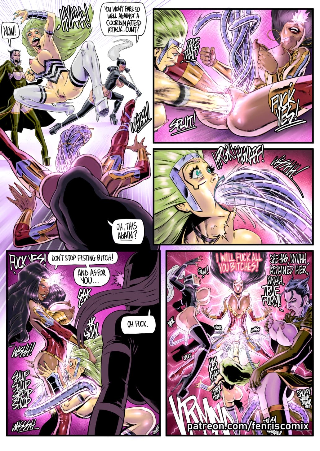 Wondercunt (Justice League) [Fenris Comix] Chapter 3 - Page 18