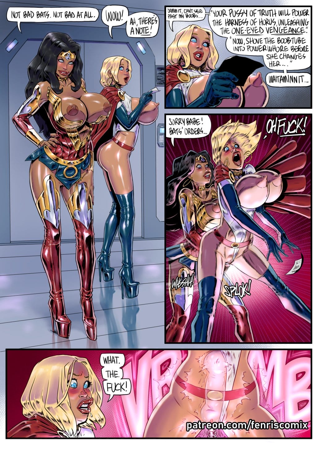 Wondercunt (Justice League) [Fenris Comix] Chapter 3 - Page 5