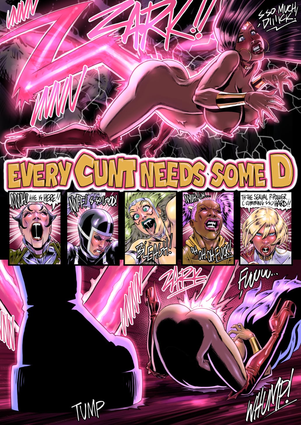 Wondercunt (Justice League) [Fenris Comix] Chapter 4 - Page 1