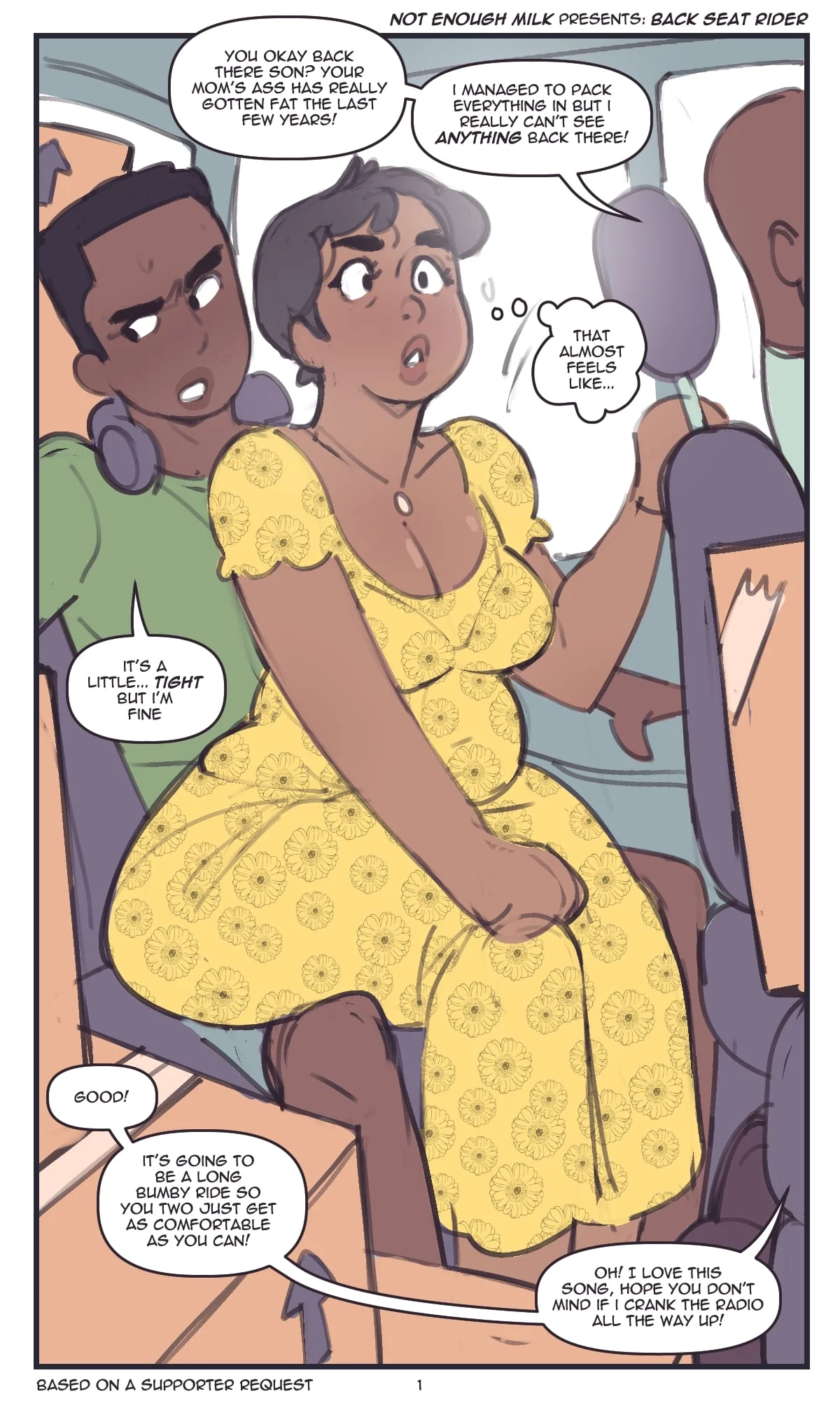 Backseat Rider [NotEnoughMilk] Chapter 1 - Page 1