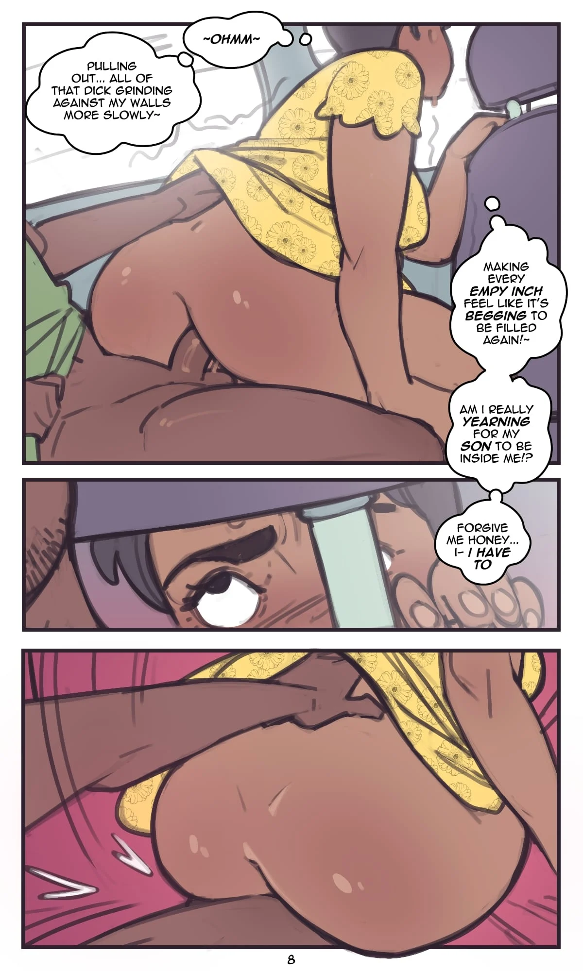 Backseat Rider [NotEnoughMilk] Chapter 1 - Page 8