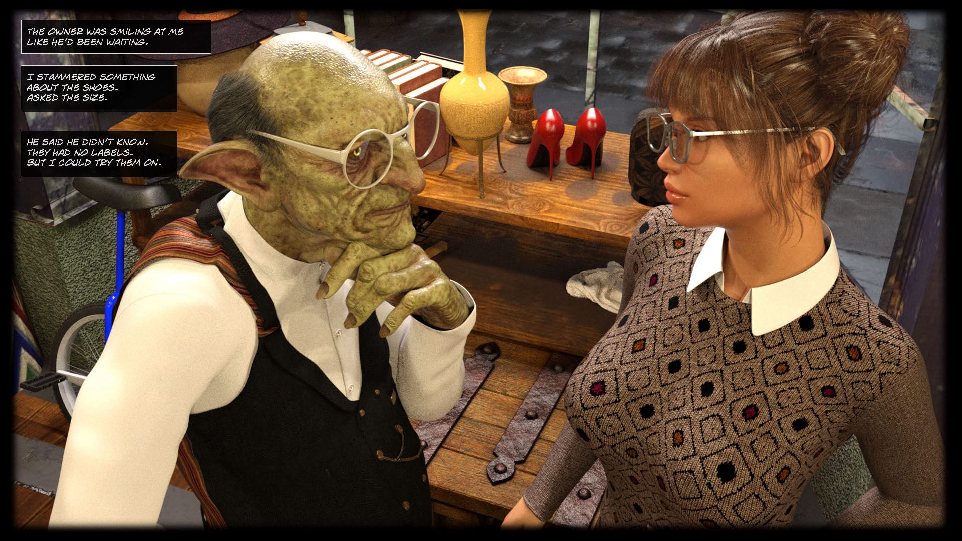 Curious Desires [Sexy3DComics | Gonzo] Chapter 1 - Page 32