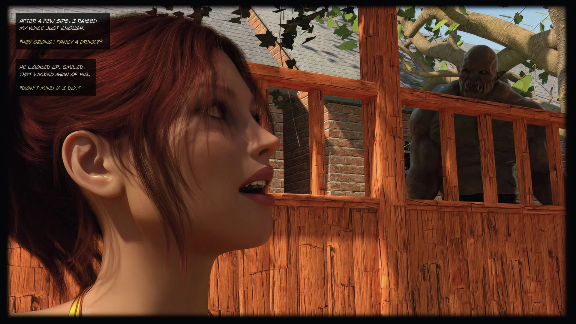 Orc Garden Party – Fantasyland [Sexy3DComics | Gonzo] Chapter 1 - Page 12