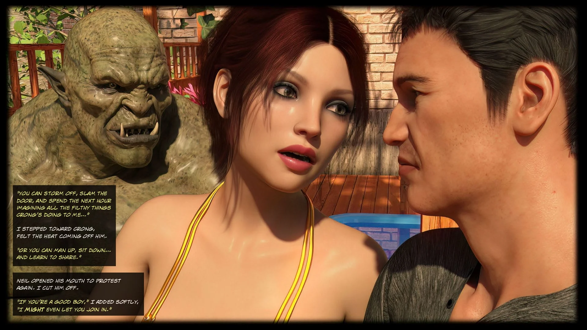 Orc Garden Party – Fantasyland [Sexy3DComics | Gonzo] Chapter 1 - Page 24