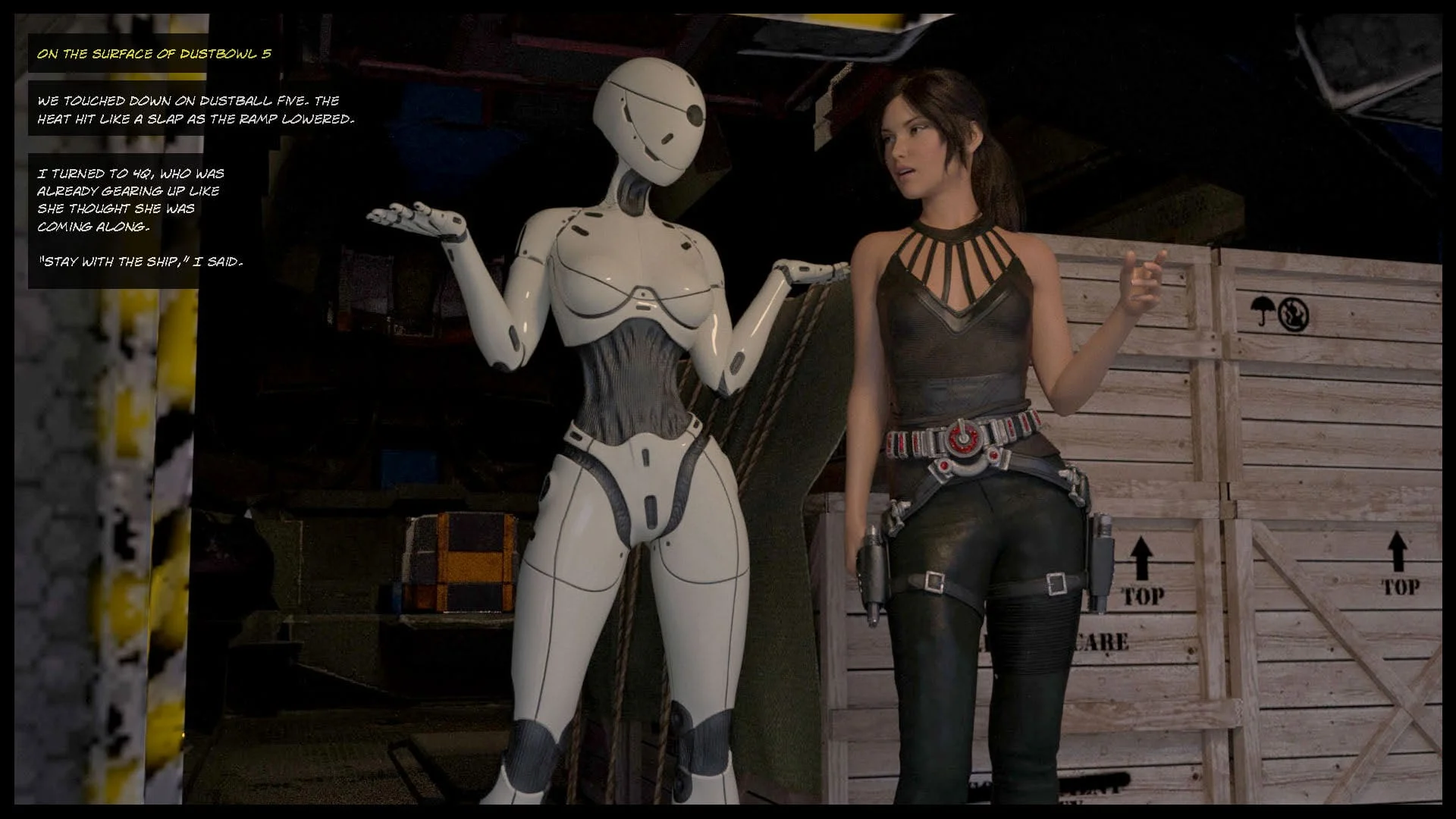 Star Whores (Star Wars) [Sexy3DComics | Gonzo] Chapter 1 - Page 40