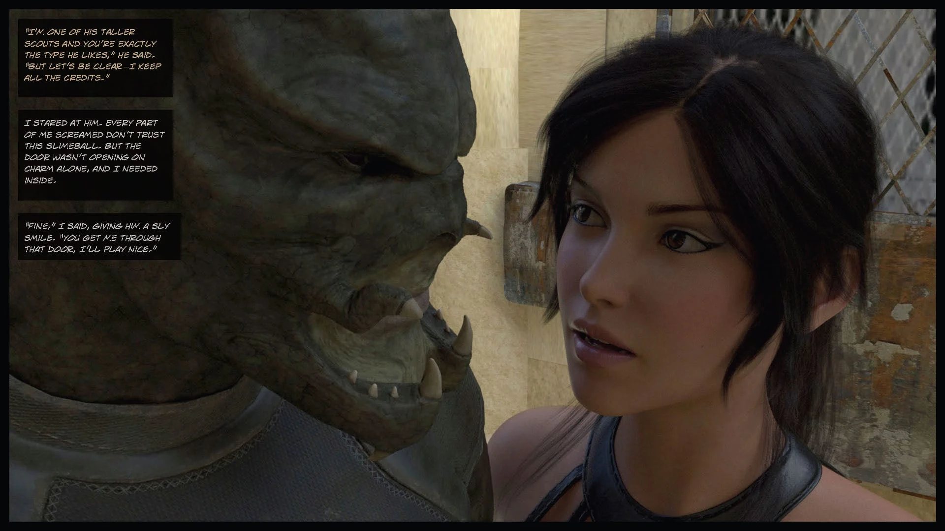 Star Whores (Star Wars) [Sexy3DComics | Gonzo] Chapter 1 - Page 49