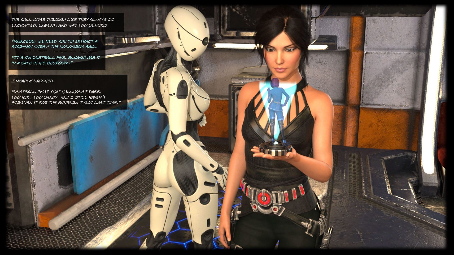 Star Whores (Star Wars) [Sexy3DComics | Gonzo] Chapter 1 - Page 7