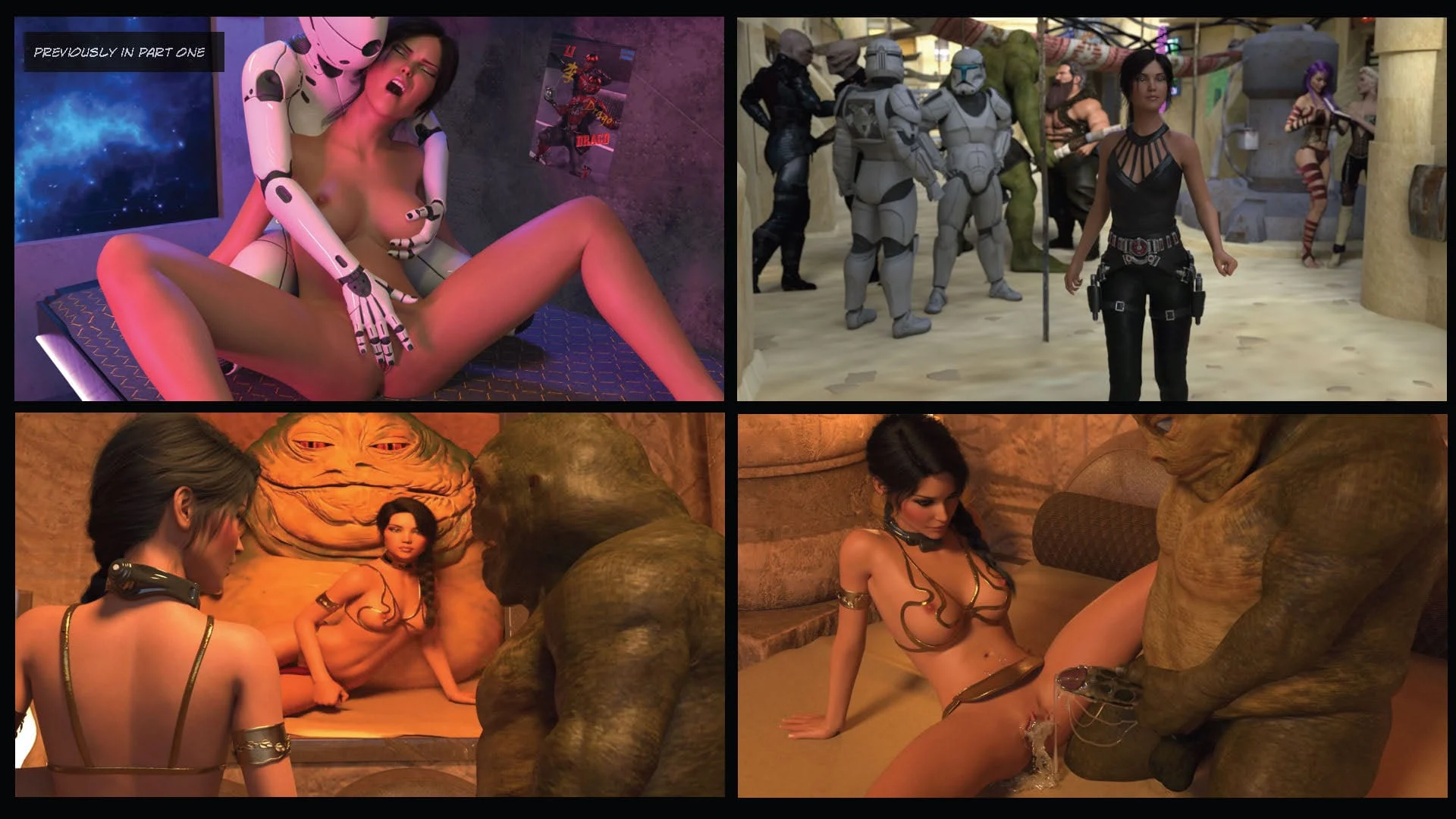 Star Whores (Star Wars) [Sexy3DComics | Gonzo] Chapter 2 - Page 7