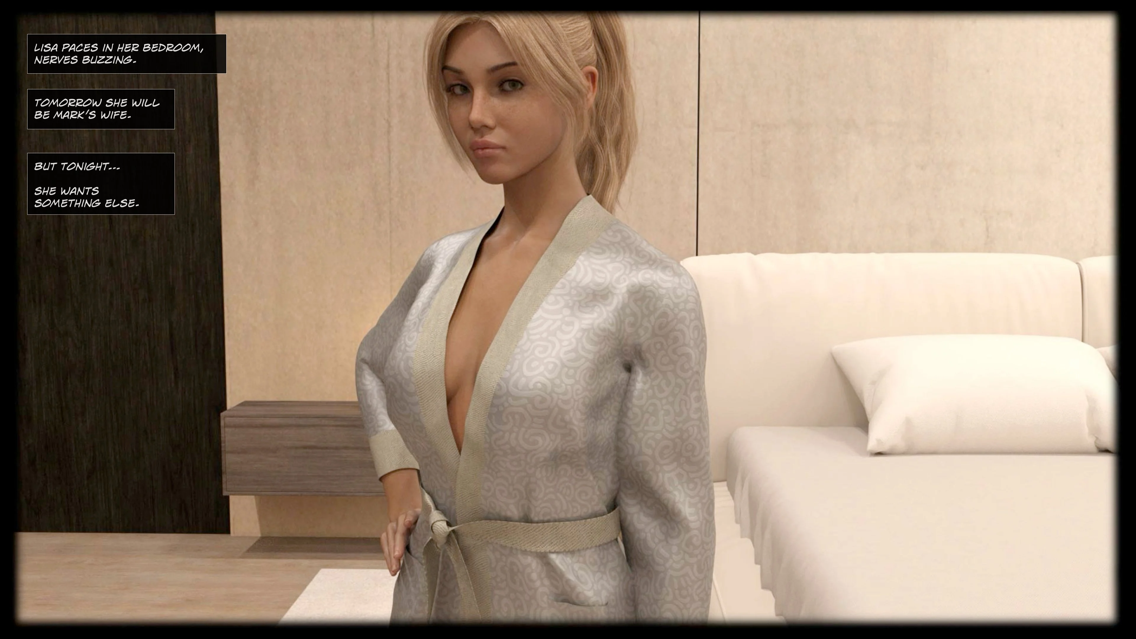 Mischievous [Sexy3DComics] Lisa's Big Night - Page 7